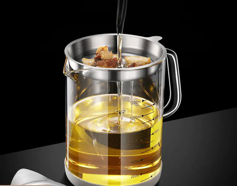 Grease Keeper Glass Oil Filter