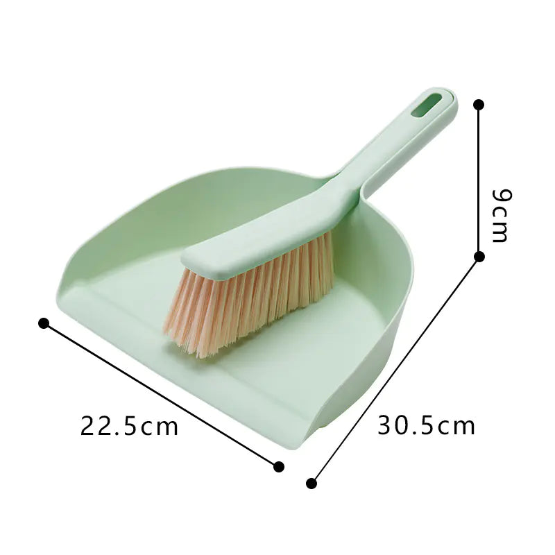 Compact Household Broom and Dustpan Kit
