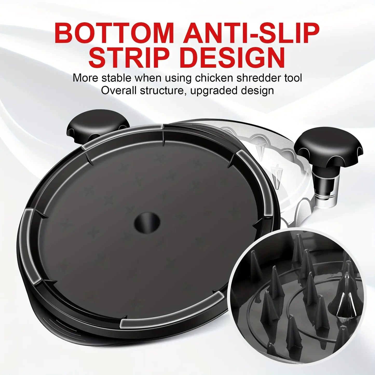 Clear-Top Chicken Shredder