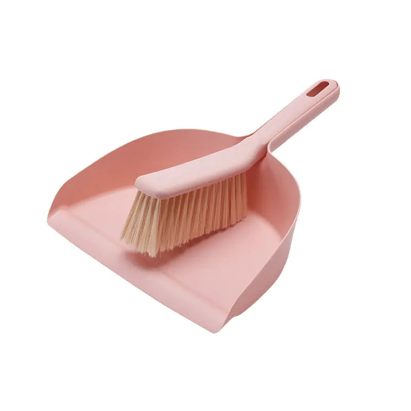 Compact Household Broom and Dustpan Kit