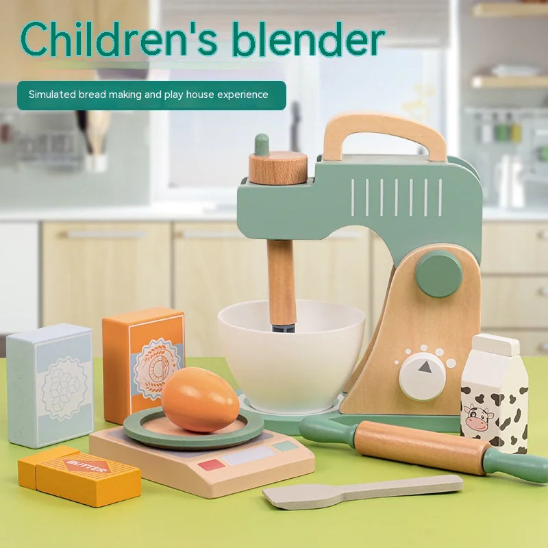Children's Wooden Play Time Set
