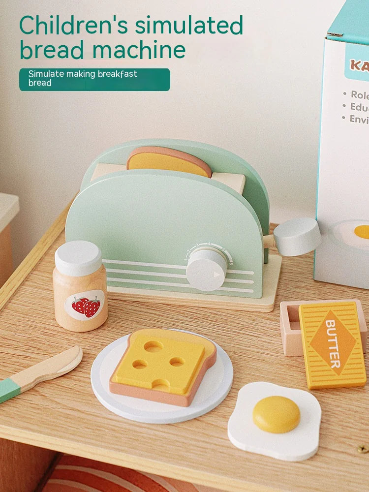 Children's Wooden Play Time Set