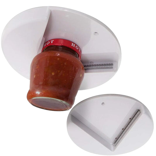Cabinet-Mount Easy Jar Opener