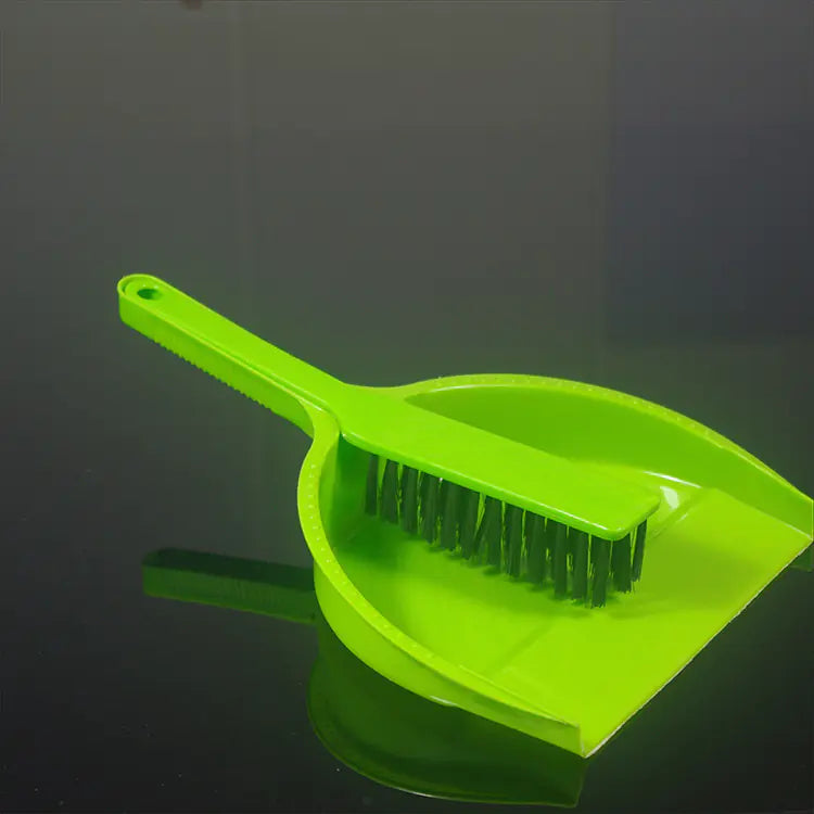 Compact Household Broom and Dustpan Kit