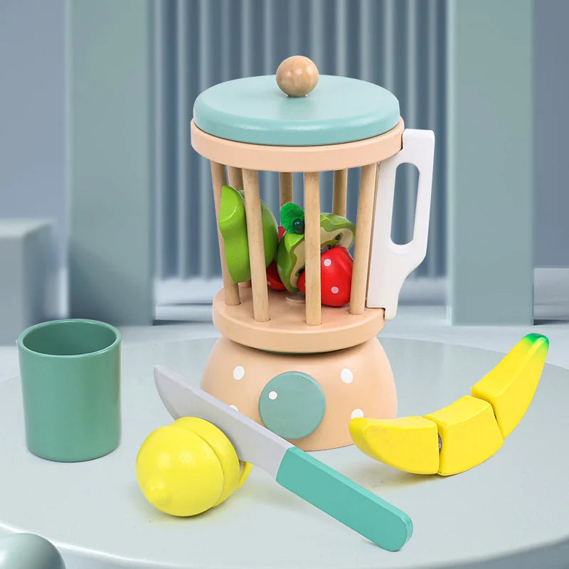 Children's Wooden Play Time Set